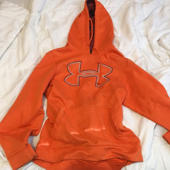 Under armour orange hoodie - Picture 1 of 1